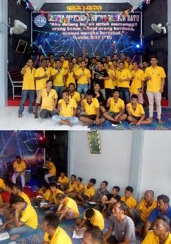 Pelatihan BGA di Lapas Rutan Pancur Batu Sumatra Utara