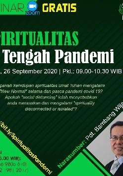 Spiritualitas di Tengah Pandemi