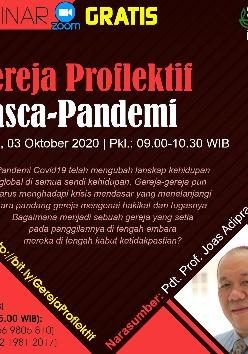 Gereja Proflektif Pasca-Pandemi