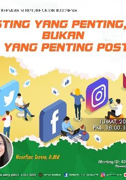 SBSUI - Posting yang Penting, Bukan yang Penting Posting