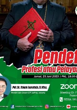 SBSUI - Pendeta: Profesi atau Pelayanan?