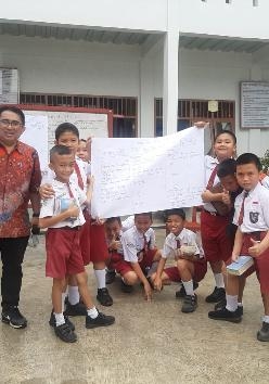 PELAYANAN BGA (BACA GALI ALKITAB) DI SD NEGERI  1 GUNUNG SITOLI PULAU NIAS