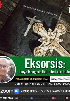 SBSUI - Eksorsis: Upaya Mengusir Roh Jahat dari Hidup Kita