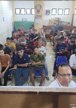 Pelayanan kepada Warga Binaan Pemasyrakatan (WBP) Rutan Kelas 1 Labuhan Deli