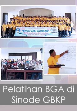 Pelatihan BGA di Sinode GBKP