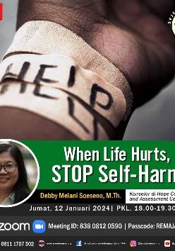 SBSUI - When Life Hurts, STOP Self-Harm!